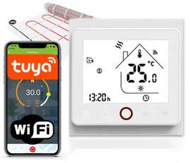 Głowica termostatyczna - termostat ZigBee WiFi pod aplikację TUYA SMART