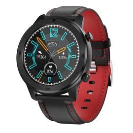 Smartwatch DT78 - inteligentny zegarek, czarno-czerwony