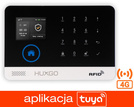 Bezprzewodowa centrala alarmowa HAX003 4G LTE GSM + WiFi - kompatybilna z aplikacją TUYA SMART