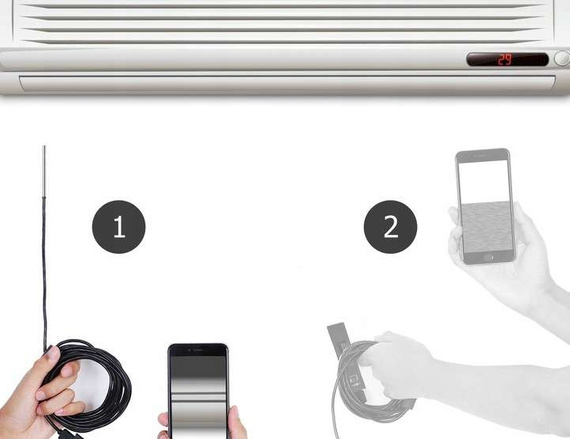 Endoskop USB kamera inspekcyjna 3.9mm AN97 5m HD