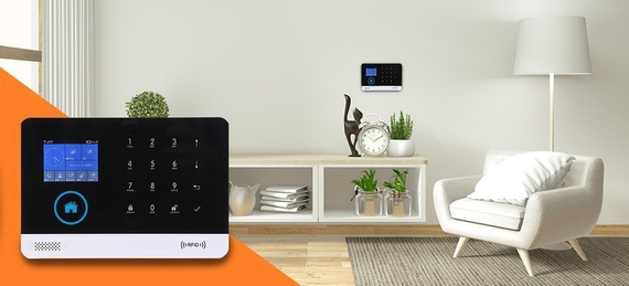 Bezprzewodowy alarm GSM + WiFi HXA003 2G z aplikacją TUYA SMART - C5