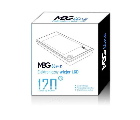 Bezprzewodowy wizjer LCD 3,5"