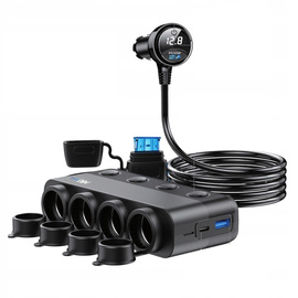 Rozdzielacz gniazda zapalniczki 12-24V 4xUSB