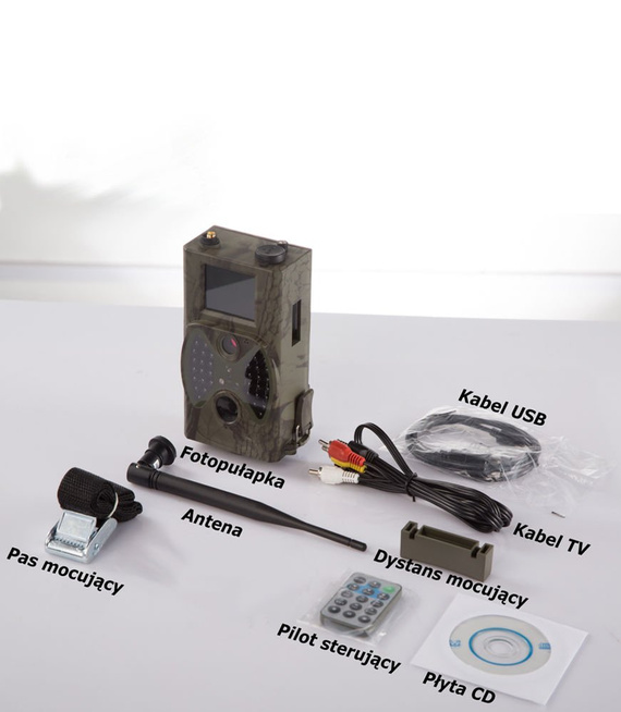 Fotopułapka GSM, kamera leśna HC300M