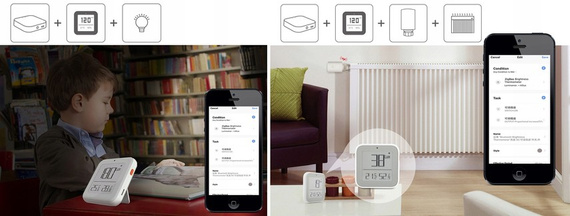 Czujnik temperatury światła wilgotność TUYA ZIGBEE system inteligentnego domu