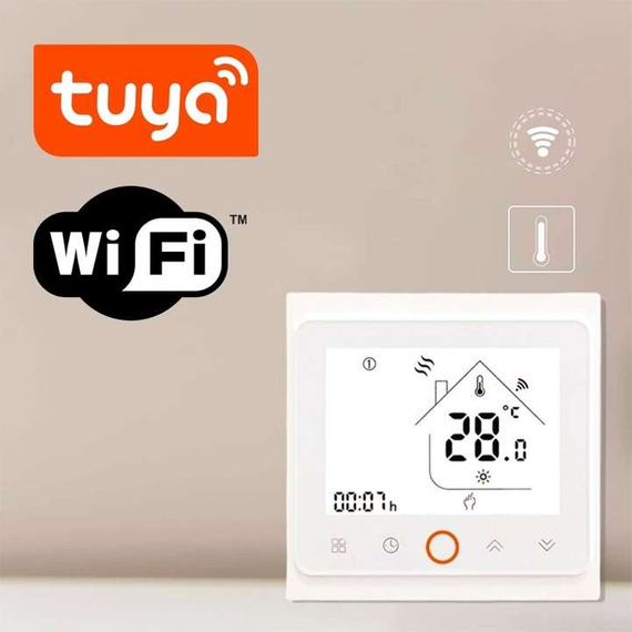 Głowica termostatyczna - termostat ZigBee WiFi pod aplikację TUYA SMART