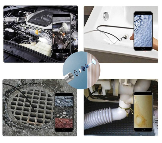 Endoskop USB kamera inspekcyjna 3.9mm AN97 5m HD