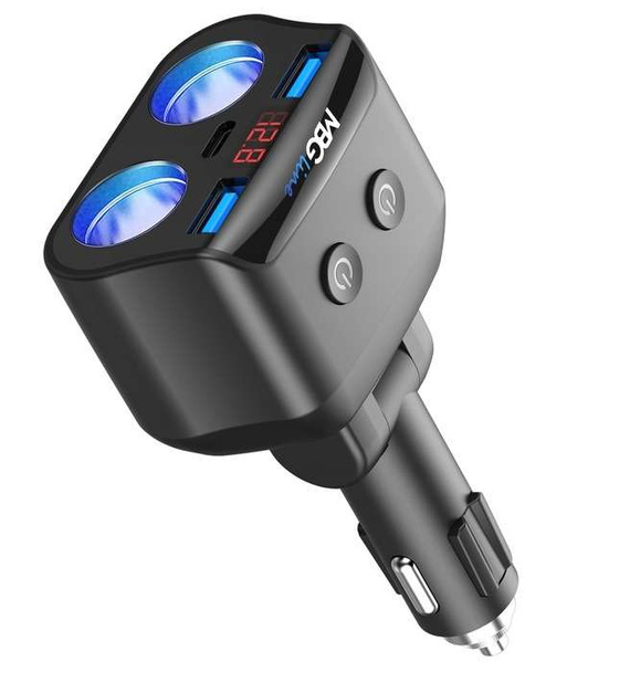 Rozdzielacz gniazda zapalniczki 12-24V 4xUSB