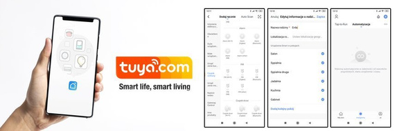 Bezprzewodowy alarm GSM + WiFi HXA003 2G z aplikacją TUYA SMART - C3 + syrena bezprzewodowa