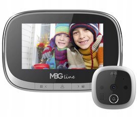 Wizjer LCD 4.3" z dzwonkiem i czujnikiem ruchu