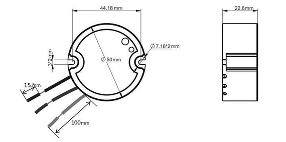 Odbiornik do bezprzewodowych włączników światła LINBEL