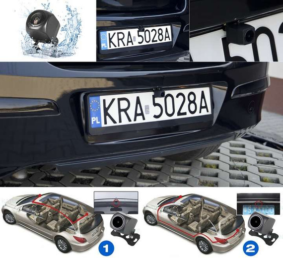 Rejestrator trasy - kamera + lusterko MBG Line HS900Pro