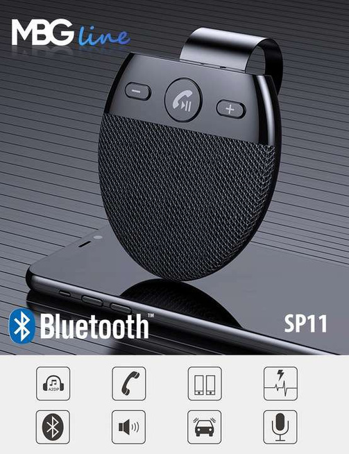 Zestaw głośnomówiący MBG Line BT 5.0 + EDR
