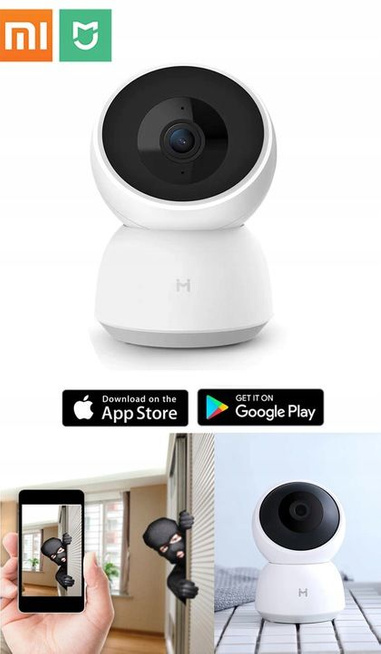Kamera IP XIAOMI IMILAB - elektroniczna niania, monitoring CMSXJ19E 2K 1296p + karta 64GB