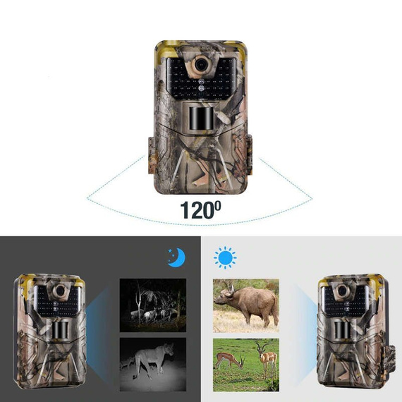 Fotopułapka HC900A - kamera leśna 36Mpx 44IR