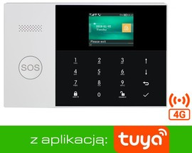 Bezprzewodowa centrala alarmowa gsm + WiFi M105