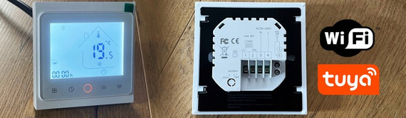 Głowica termostatyczna - termostat ZigBee WiFi pod aplikację TUYA SMART