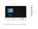Bezprzewodowy alarm GSM + WiFi HXA003 4G LTE z aplikacją TUYA SMART - C2 + syrena bezprzewodowa