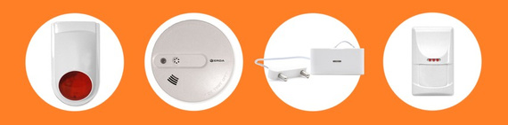 Bezprzewodowy alarm GSM + WiFi HXA006 4G LTE z aplikacją TUYA SMART - C1