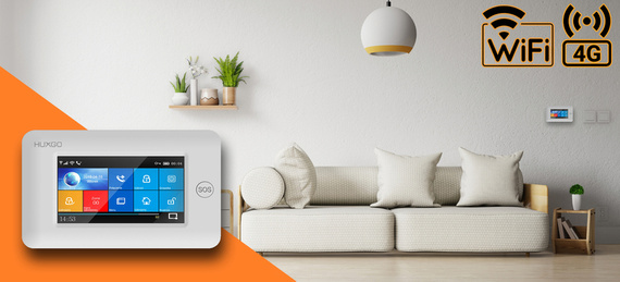 Bezprzewodowy alarm GSM + WiFi HXA006 4G LTE z aplikacją TUYA SMART - C1