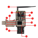 Fotopułapka GSM HC900PRO- kamera leśna 4G LTE - 30 Mpx, 4K 30kl/s Video - podgląd na żywo