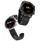 Smartwatch DT78 - inteligentny zegarek, czarny (pasek silicon)