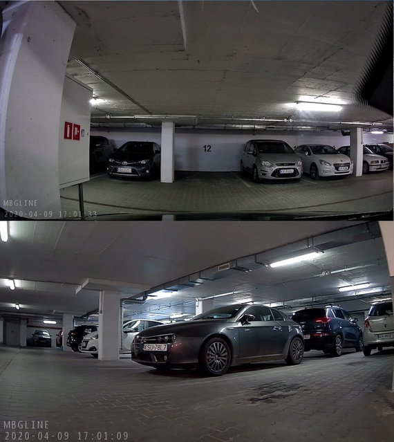 Rejestrator trasy - kamera + lusterko MBG Line HS900Pro