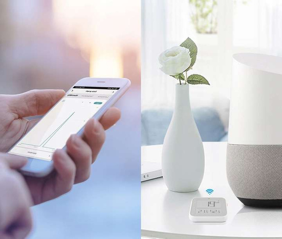 Czujnik temperatury światła wilgotność TUYA ZIGBEE system inteligentnego domu