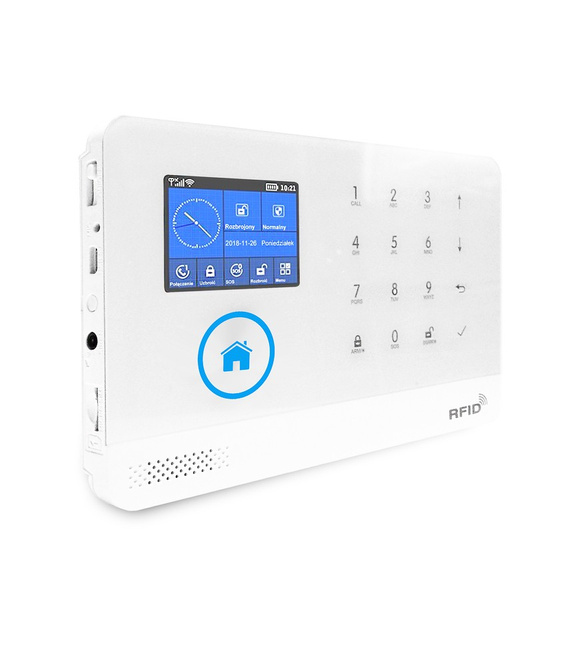 Bezprzewodowa centrala alarmowa HXA003 4G LTE GSM + WiFi - kompatybilna z aplikacją TUYA SMART