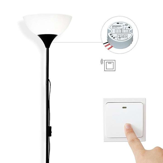 Bezbateryjny, bezprzewodowy włącznik światła LINBEL (K4RW1 + R2)