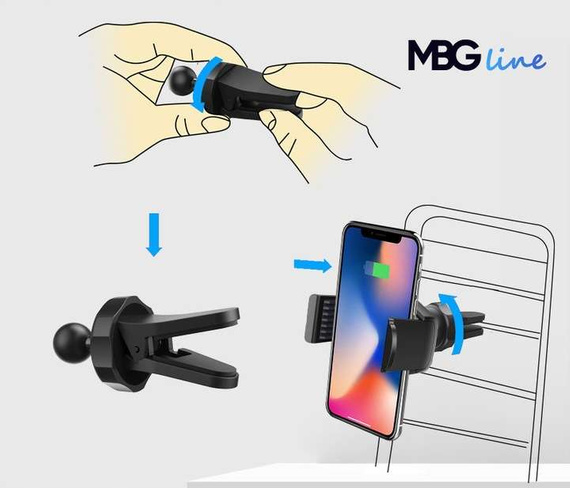 Ładowarka samochodowa USB typ C MBG Line X7+G73