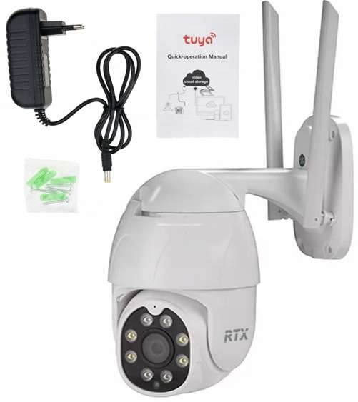 Kamera zewnętrzna RTX33AI - monitoring SmartCam - aplikacja TUYA SMART