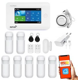 Bezprzewodowy alarm GSM + WiFi HXA006 2G z aplikacją TUYA SMART - C7