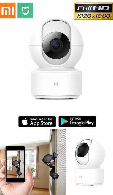 Kamera IP IMILAB - elektroniczna niania, monitoring CMSXJ16A 2K 1296p + karta pamięci 64GB