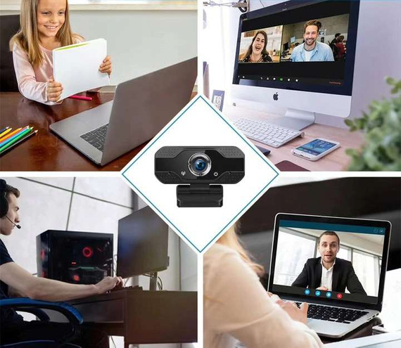 Kamera internetowa Full HD 1080p z mikrofonem