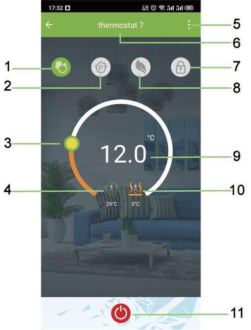 Głowica termostatyczna - termostat ZigBee WiFi pod aplikację TUYA SMART