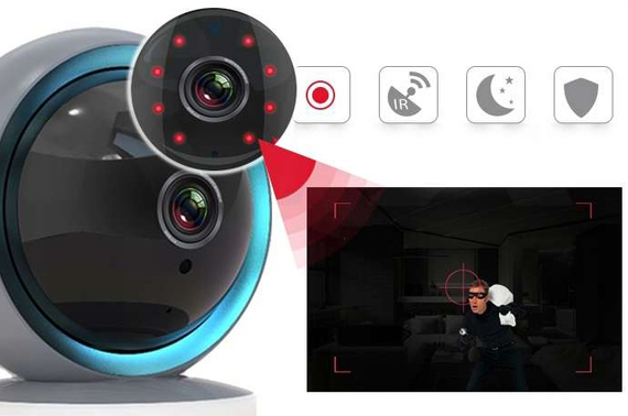 Kamera IP RTX 20AI - monitoring SmartCam - aplikacja TUYA SMART