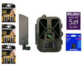 Fotopułapka GSM HC900LTE - kamera leśna 4G LTE - 20 Mpx FULL HD 30kl/s