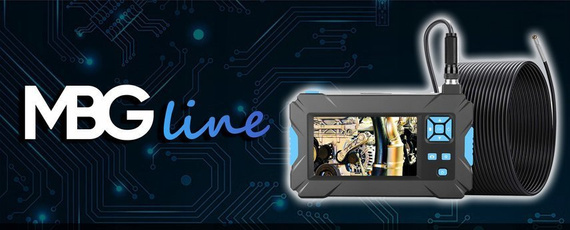 Kamera inspekcyjna, endoskopowa - endoskop MBG Line 10m o średnicy 3.9mm