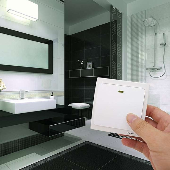 Bezbateryjny, bezprzewodowy włącznik światła LINBELL K4RW1