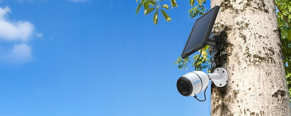 Kamera IP obrotowa GO LTE monitoring zewnętrzny REOLINK+ Panel SOLARNY